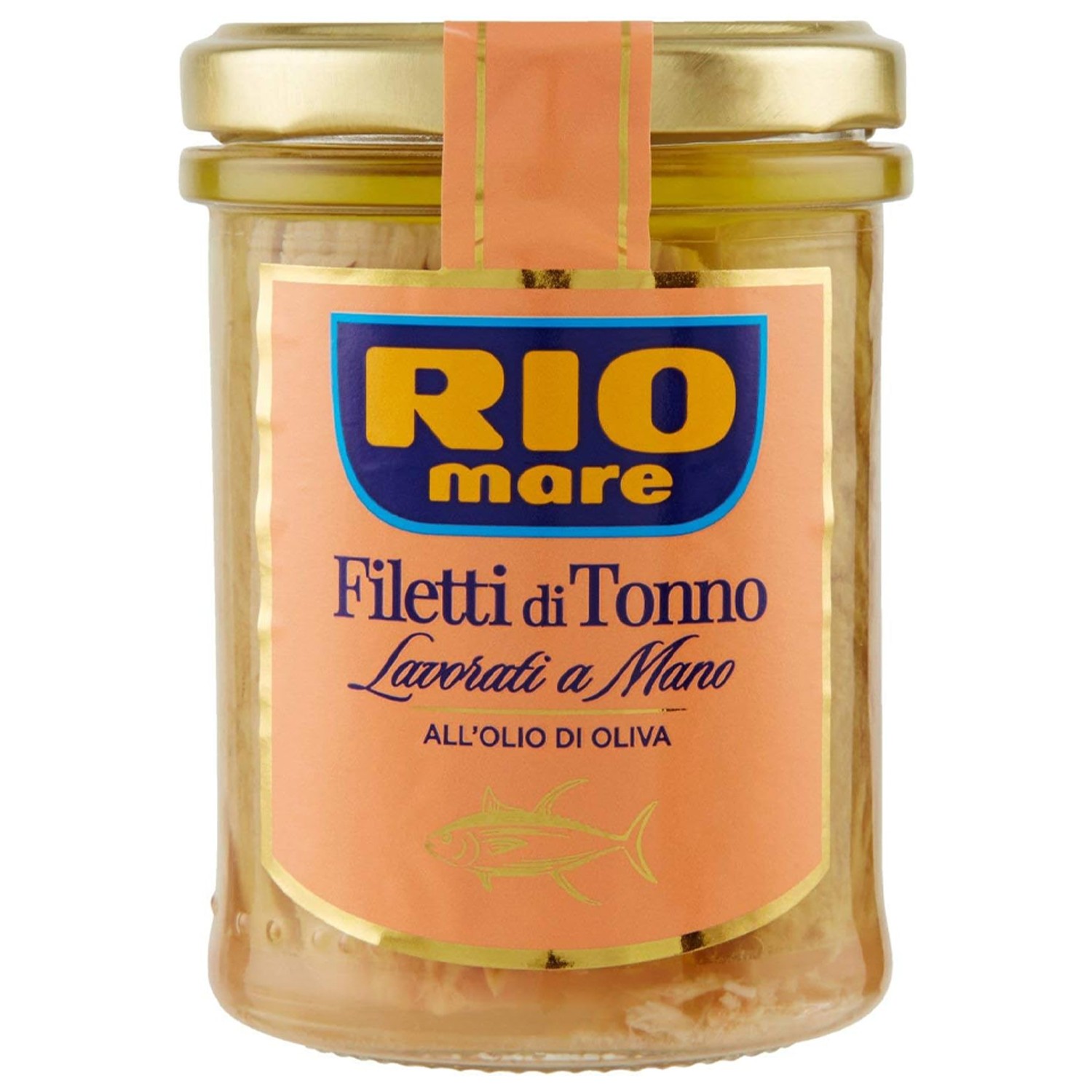 RIO MARE FILETTI DI TONNO LAVORATI A MANO ALL'OLIO DI OLIVA 180gr