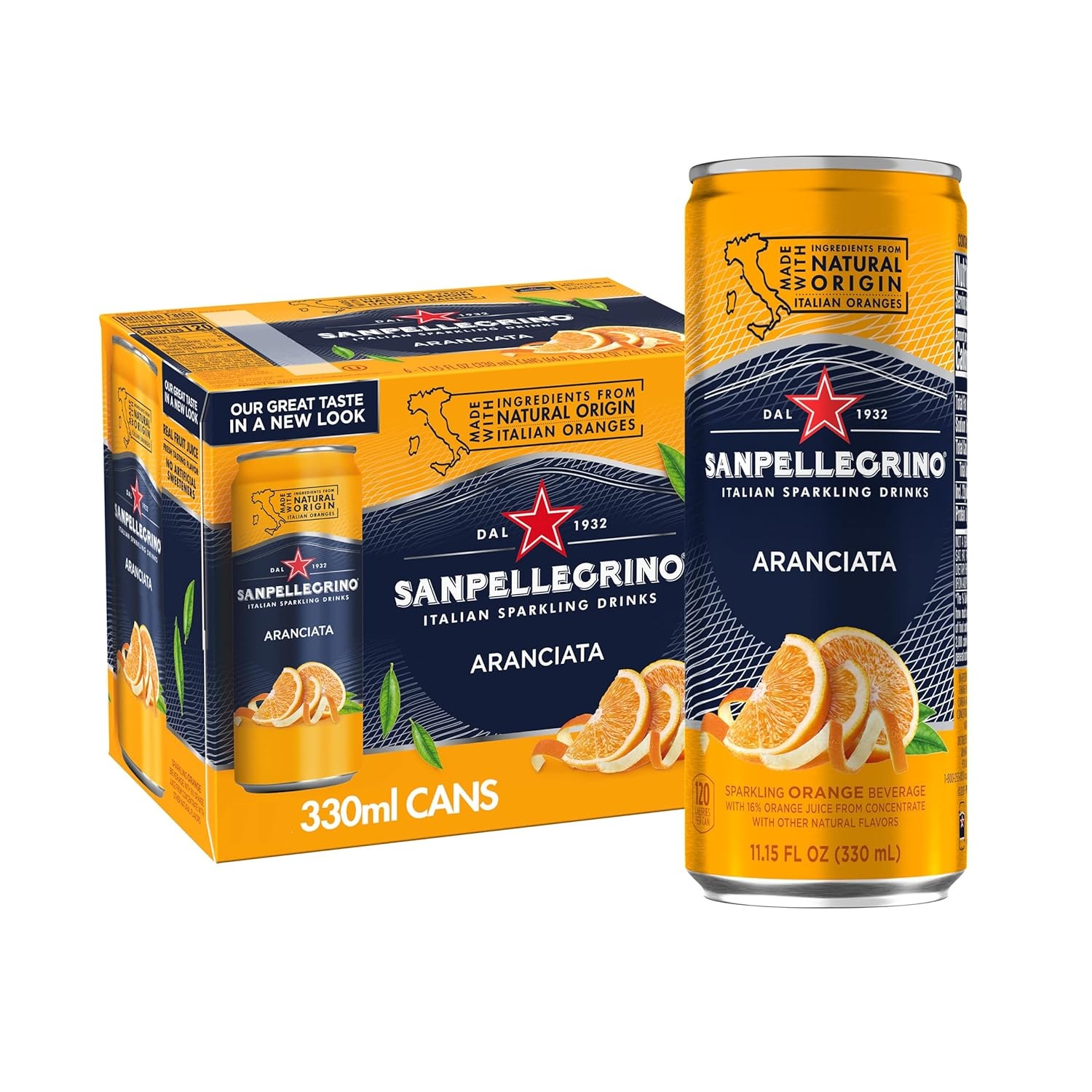 Sanpellegrino aranciata dolce 330cl 24pz