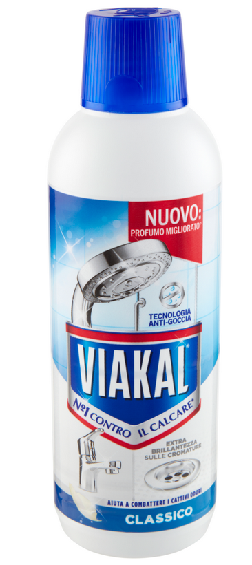 Viakal Anticalcare Bagno e Cucina Classico Liquido 470ml