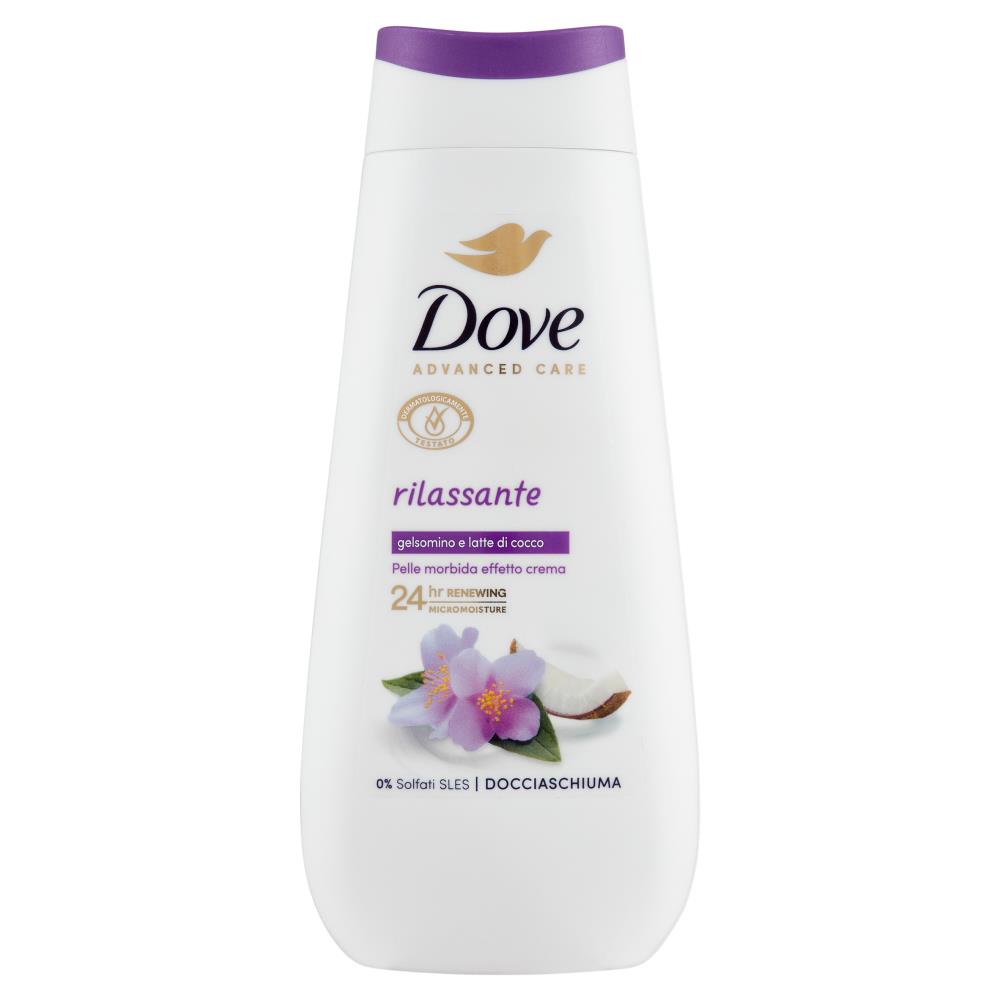 Dove Advanced Care Rilassante Gelsomino e Latte Di Cocco 225 ml